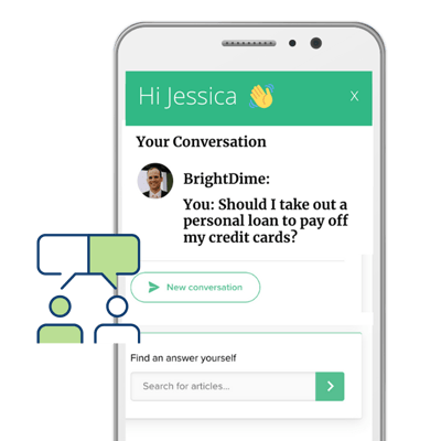 financial coaching on phone